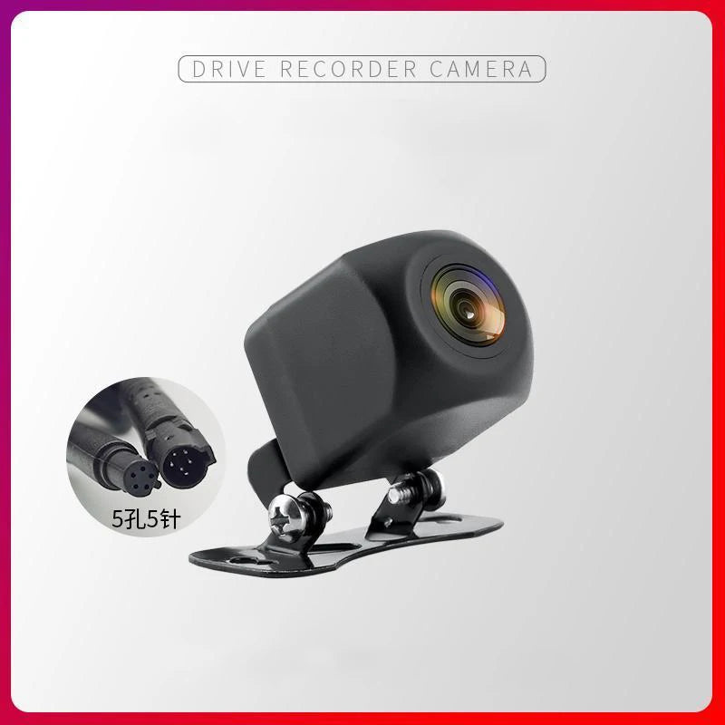 Streaming Recorder 5 pin HD Reverse 1080P rear recording photography head rearview mirror universal night vision rear image