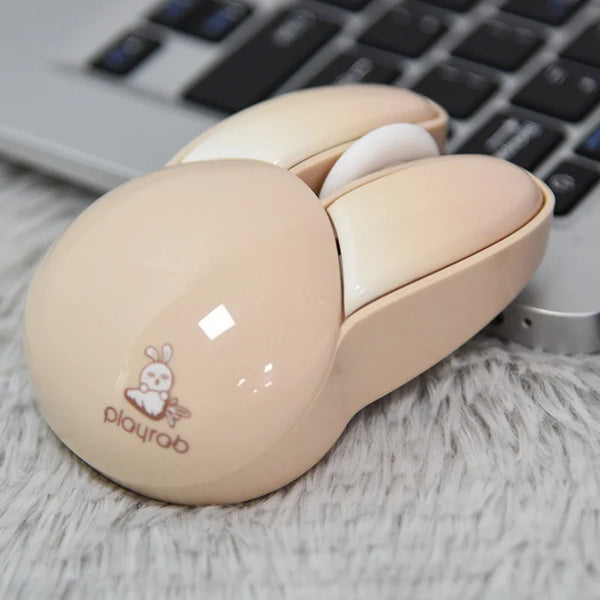 2.4G Wireless Mouse USB Office Gaming Mice Cute Rabbit Creative Computer Mouse Optical 3D Mute Kawaii Mause For Laptop Desktop